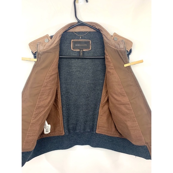 BCBG MaxAzria Leather Vest NWOT - Picture 5 of 7